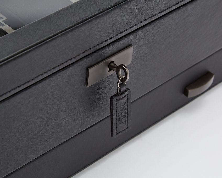 Axis 10 Piece Watch Box with Additional Storage Drawer
