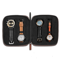 Four Watch Travel Case