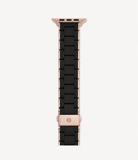 MICHELE Silicone-Wrapped Bracelet Watchband for Apple Watch®