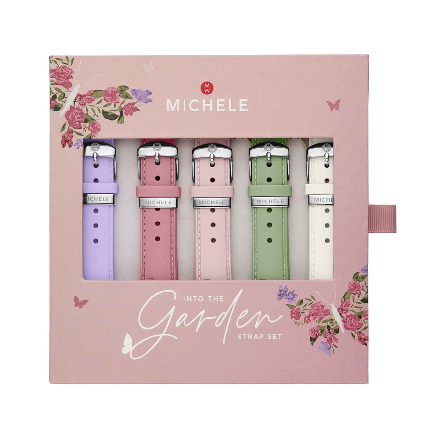 MICHELE Interchangeable Silicone Strap Gift Set (18mm)