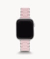 MICHELE Silicone-Wrapped Bracelet Watchband for Apple Watch®
