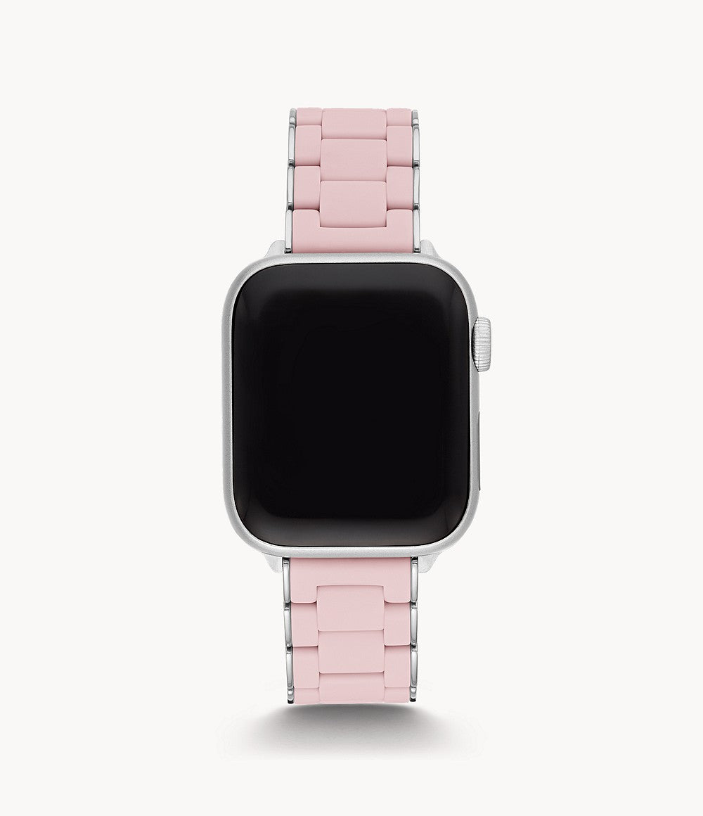 MICHELE Silicone-Wrapped Bracelet Watchband for Apple Watch®