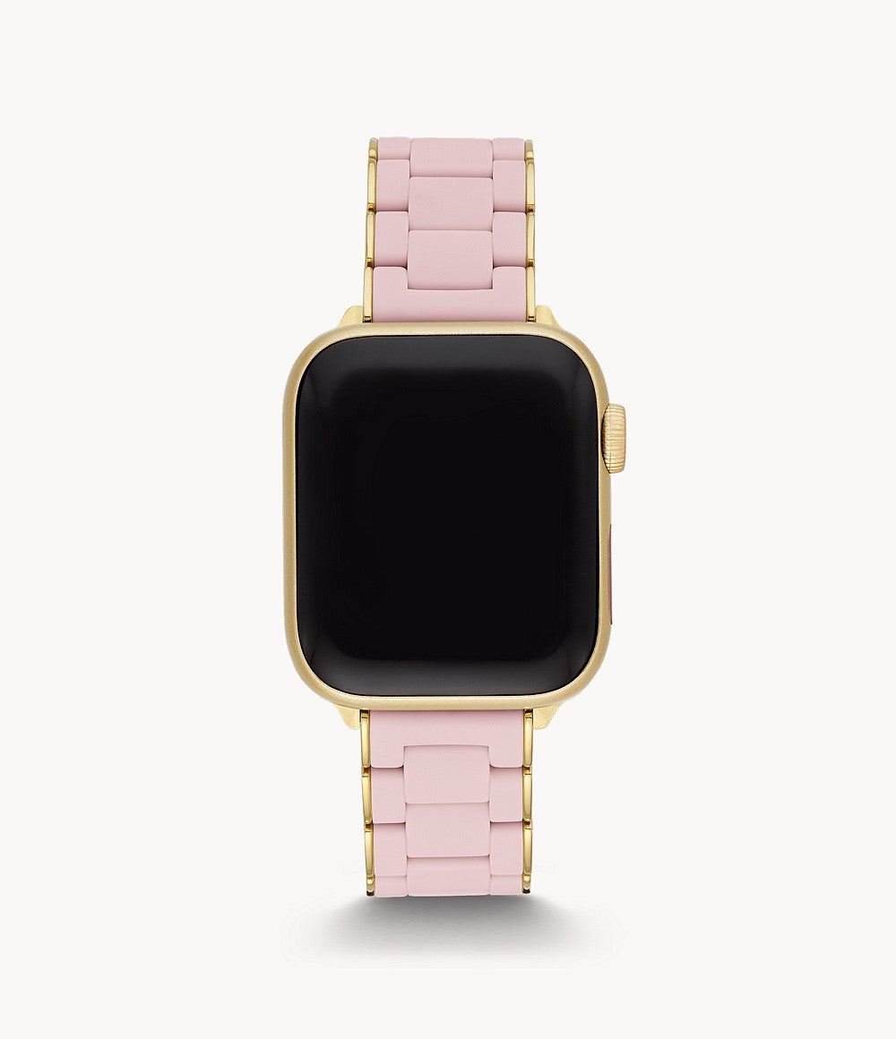 MICHELE Silicone-Wrapped Bracelet Watchband for Apple Watch®