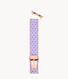 MICHELE Silicone-Wrapped Bracelet Watchband for Apple Watch®