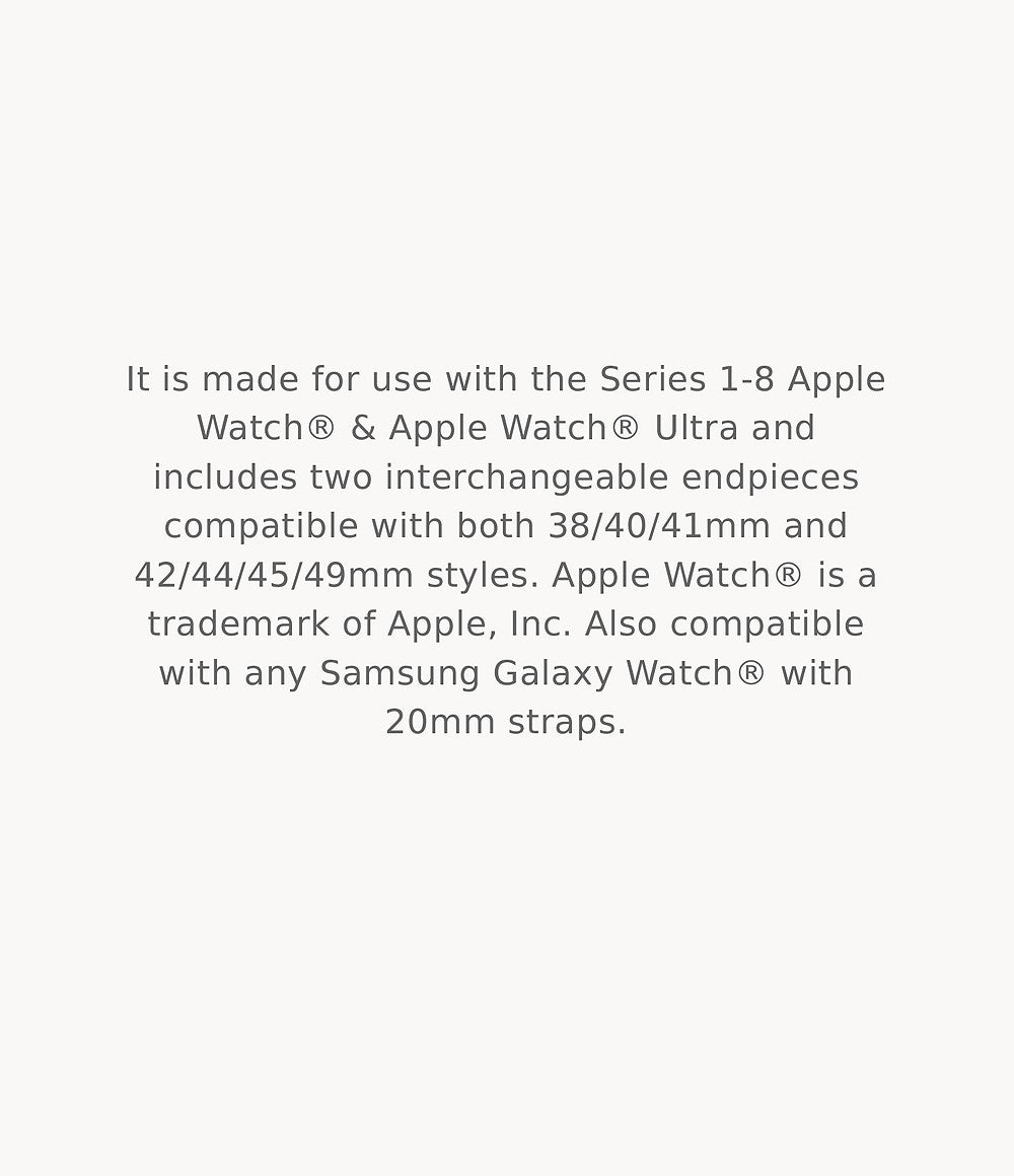 MICHELE Stainless Bracelet Watchband for Apple Watch®