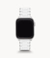MICHELE Silicone-Wrapped Bracelet Watchband for Apple Watch®