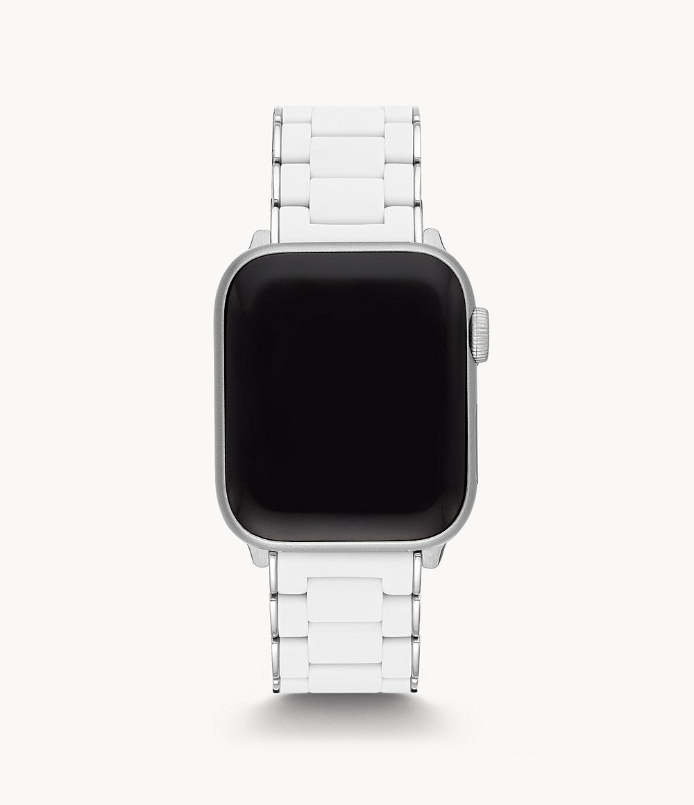 MICHELE Silicone-Wrapped Bracelet Watchband for Apple Watch®