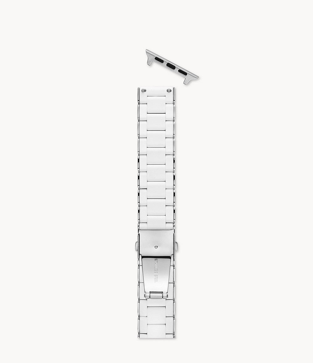 MICHELE Silicone-Wrapped Bracelet Watchband for Apple Watch®