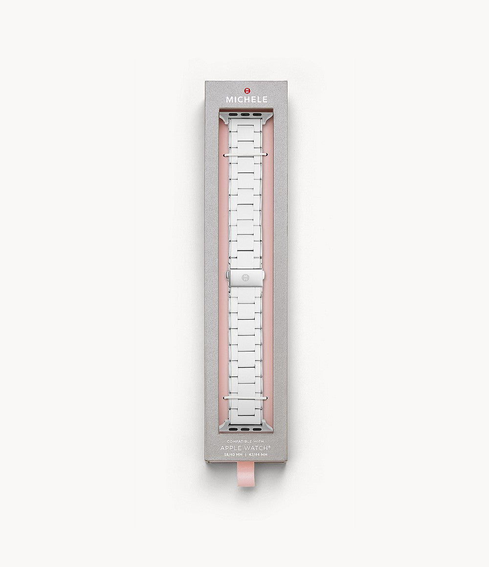 MICHELE Silicone-Wrapped Bracelet Watchband for Apple Watch®
