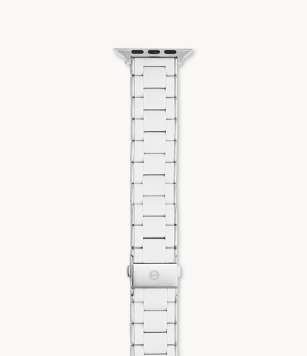 MICHELE Silicone-Wrapped Bracelet Watchband for Apple Watch®