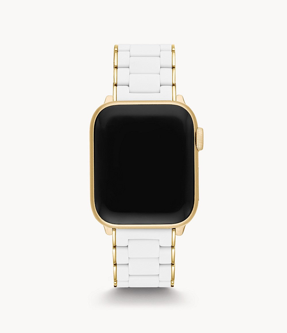 MICHELE Silicone-Wrapped Bracelet Watchband for Apple Watch®