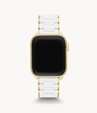 MICHELE Silicone-Wrapped Bracelet Watchband for Apple Watch®