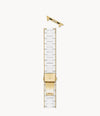 MICHELE Silicone-Wrapped Bracelet Watchband for Apple Watch®