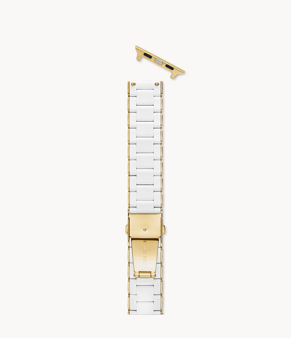 MICHELE Silicone-Wrapped Bracelet Watchband for Apple Watch®