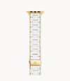 MICHELE Silicone-Wrapped Bracelet Watchband for Apple Watch®