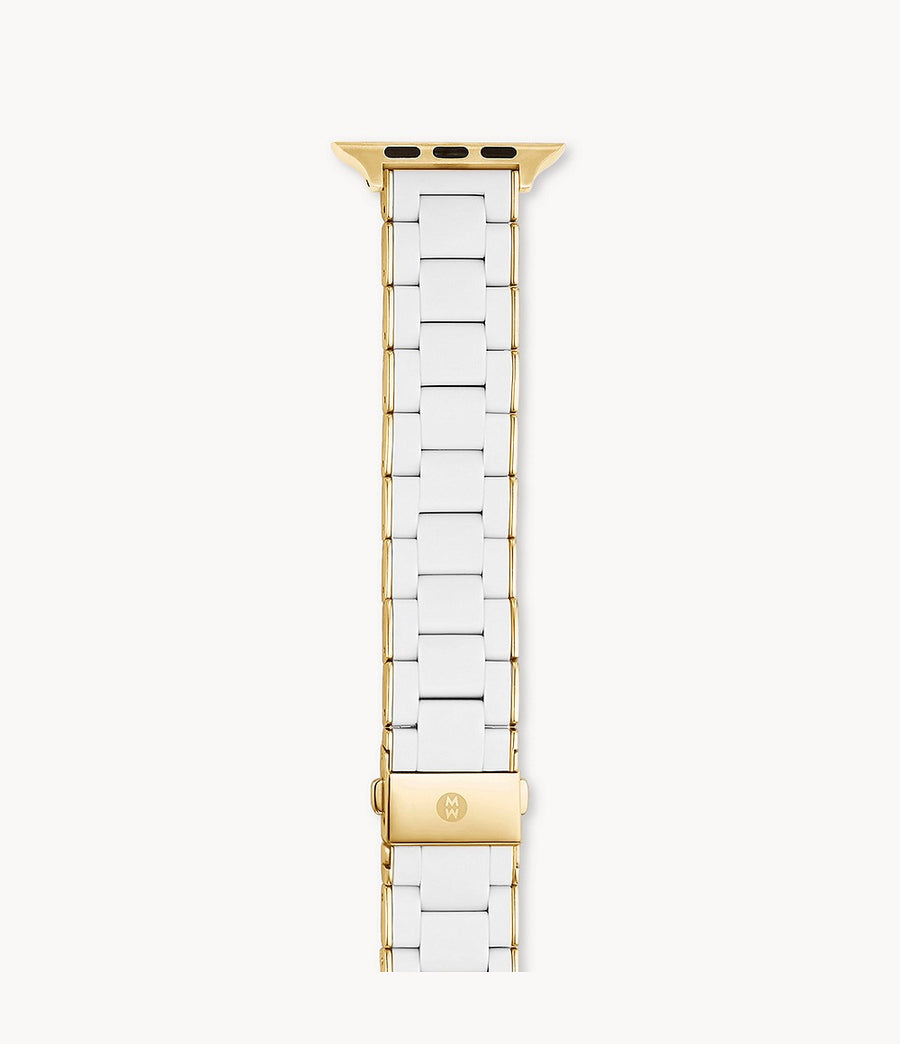 MICHELE Silicone-Wrapped Bracelet Watchband for Apple Watch®