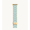 MICHELE Silicone-Wrapped Bracelet Watchband for Apple Watch®