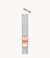 MICHELE Silicone-Wrapped Bracelet Watchband for Apple Watch®
