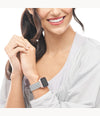 MICHELE Silicone-Wrapped Bracelet Watchband for Apple Watch®