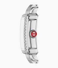 Michele Deco Madison Mini Diamond Silvertone Watch