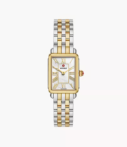Michele Deco Park Stainless Steel Watch