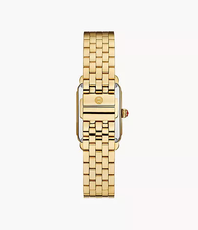 Michele Deco Park Stainless Steel Watch