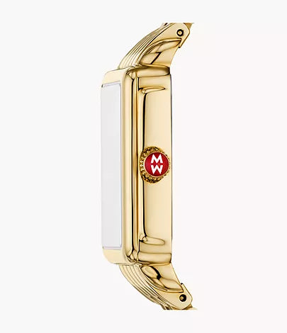 Michele Deco Park Stainless Steel Watch