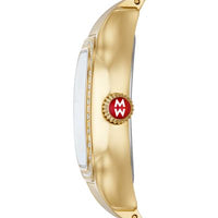 MICHELE Watches LIMITED EDITION Meggie 18k Gold-Plated Diamond Watch (29mm)