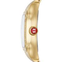 MICHELE Watches Meggie 18k Gold-Plated Diamond Watch (29mm)