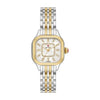 MICHELE Watches Meggie Two-Toned 18k Gold-Plated Diamond Dial Watch (29mm)