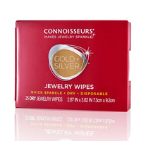 Connoisseurs Jewelry Wipes Compact 25ct per pk 6pk