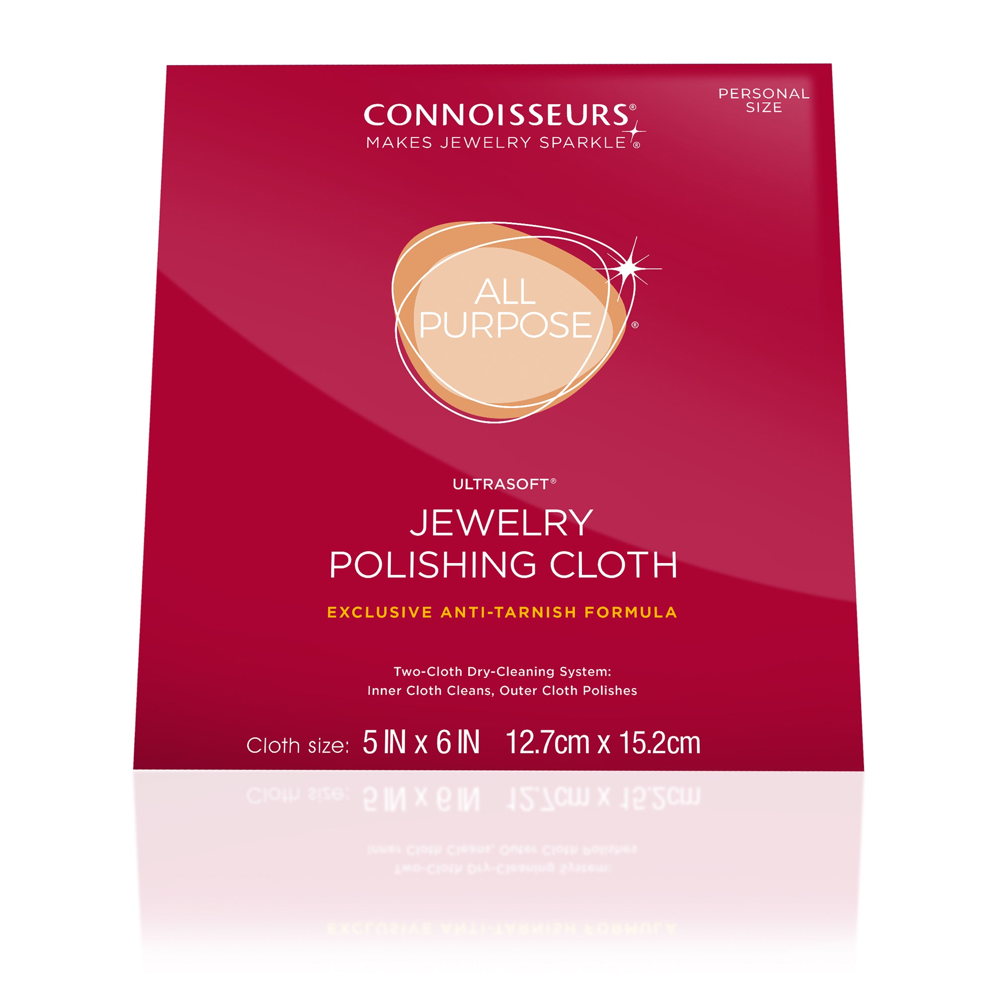 Connoisseurs 5x6 Jewelry Polishing Cloth 72pk