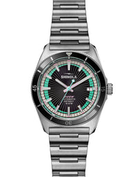 Shinola Duck Automatic 38mm Watch – Black & Stainless Steel