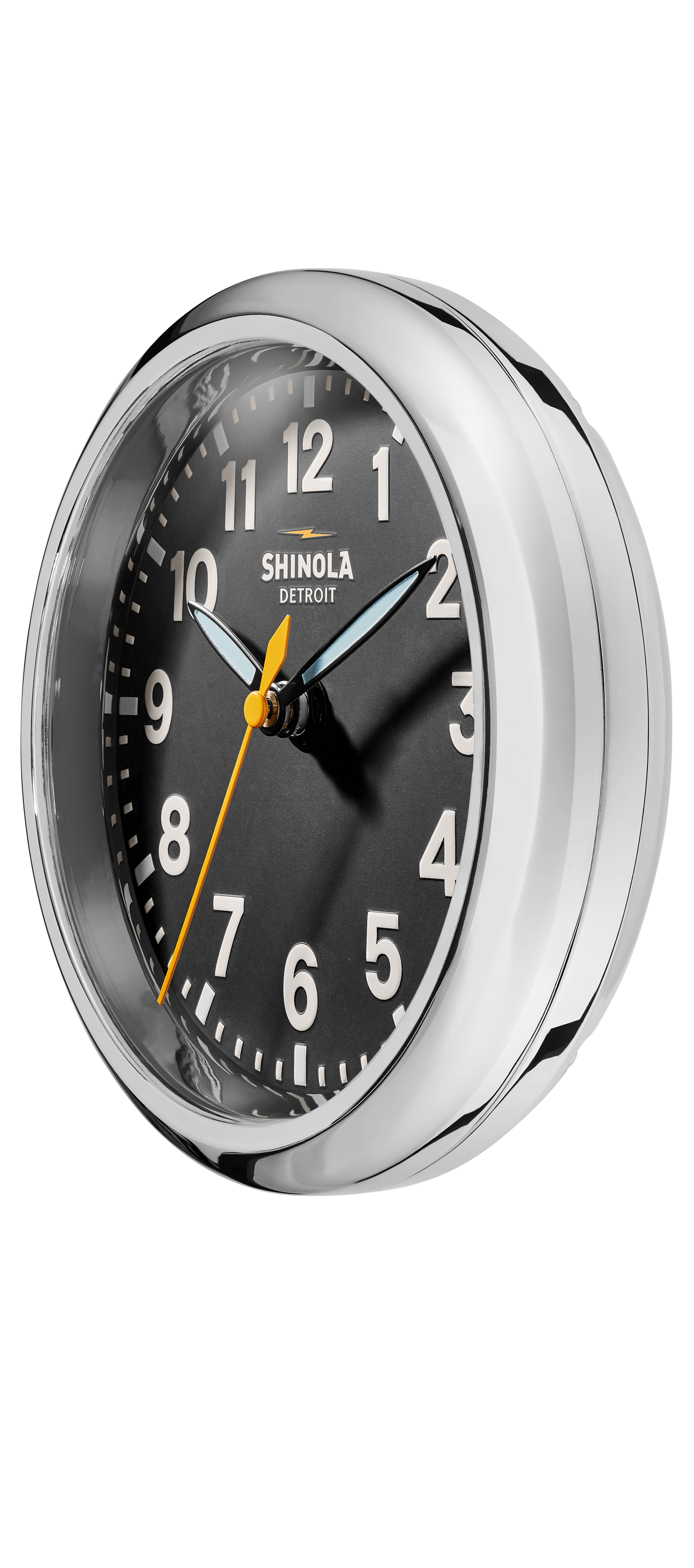 Shinola RunWell 6" Desk Clock