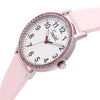 Brilliance Line Pink Crystal Watch