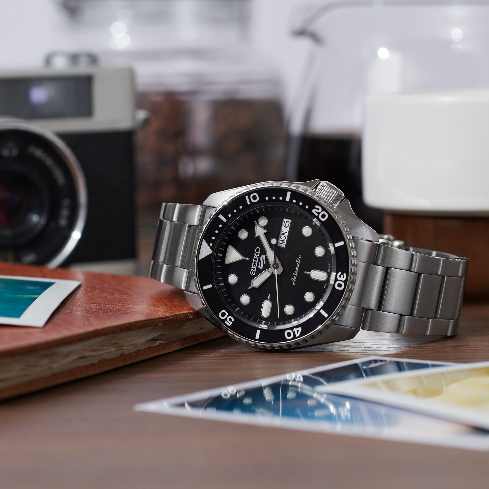 Seiko 5 Sports Black Dial