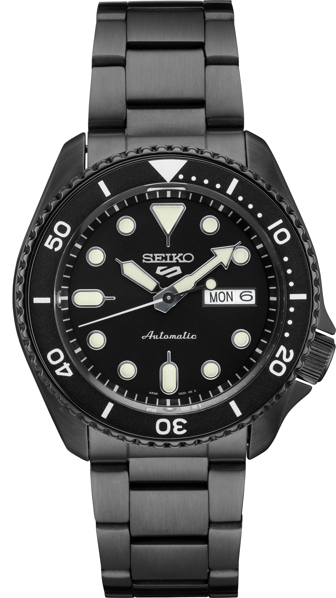 Seiko 5 Sports Black Dial