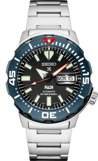 Seiko Prospex PADI Special Edition Automatic Diver Black Dial
