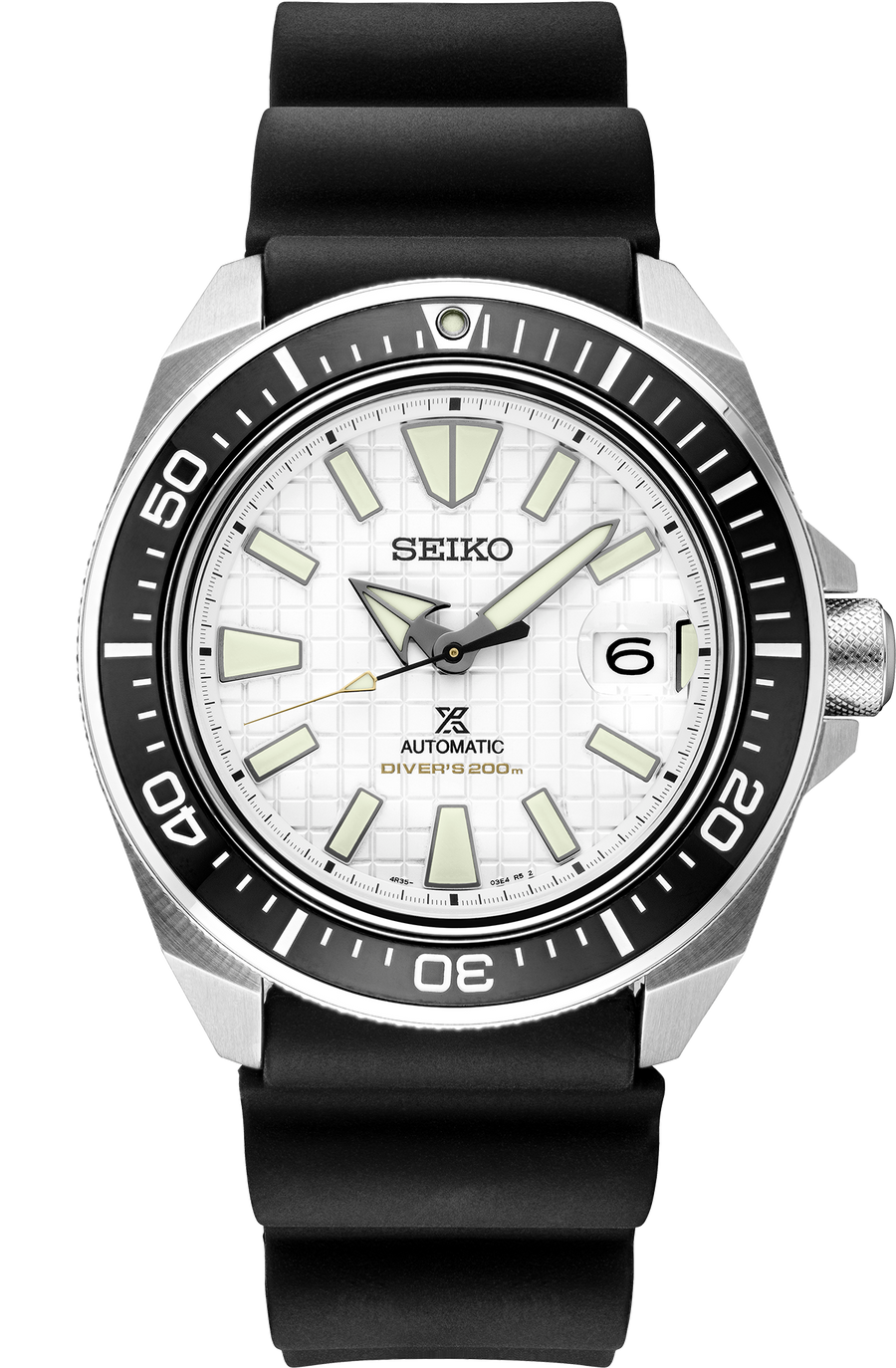 Seiko Prospex Automatic Diver White Textured Dial