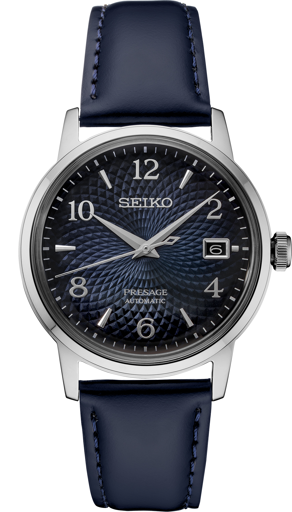 Seiko Presage Cocktail Time deep Blue Textured Dial