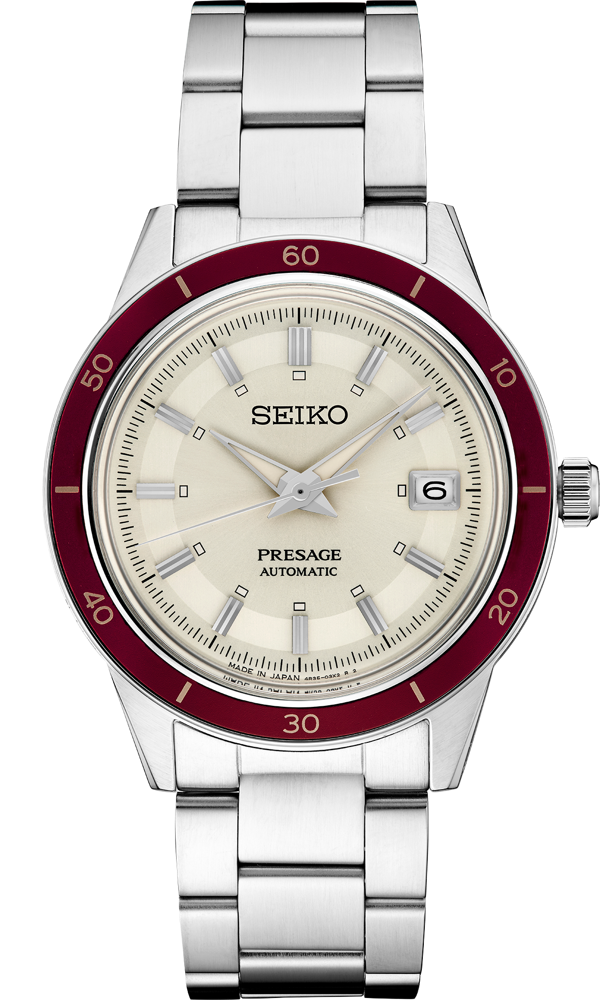 Seiko Presage Style'60s Collection Beige Sunray Dial