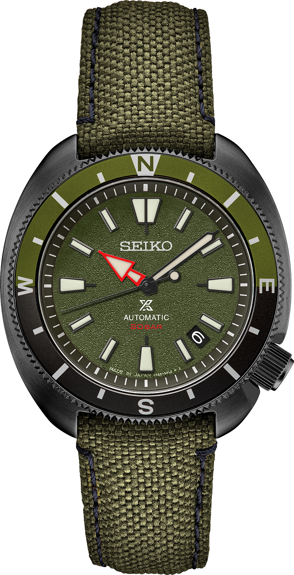 Seiko Prospex Land U.S. Special Edition Green Textured Dial
