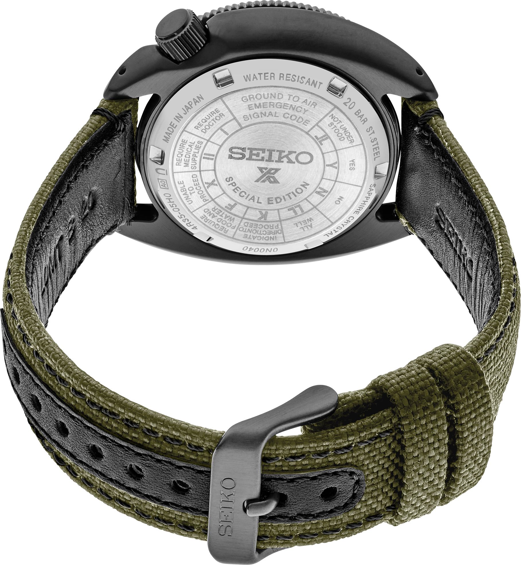 Seiko Prospex Land U.S. Special Edition Green Textured Dial
