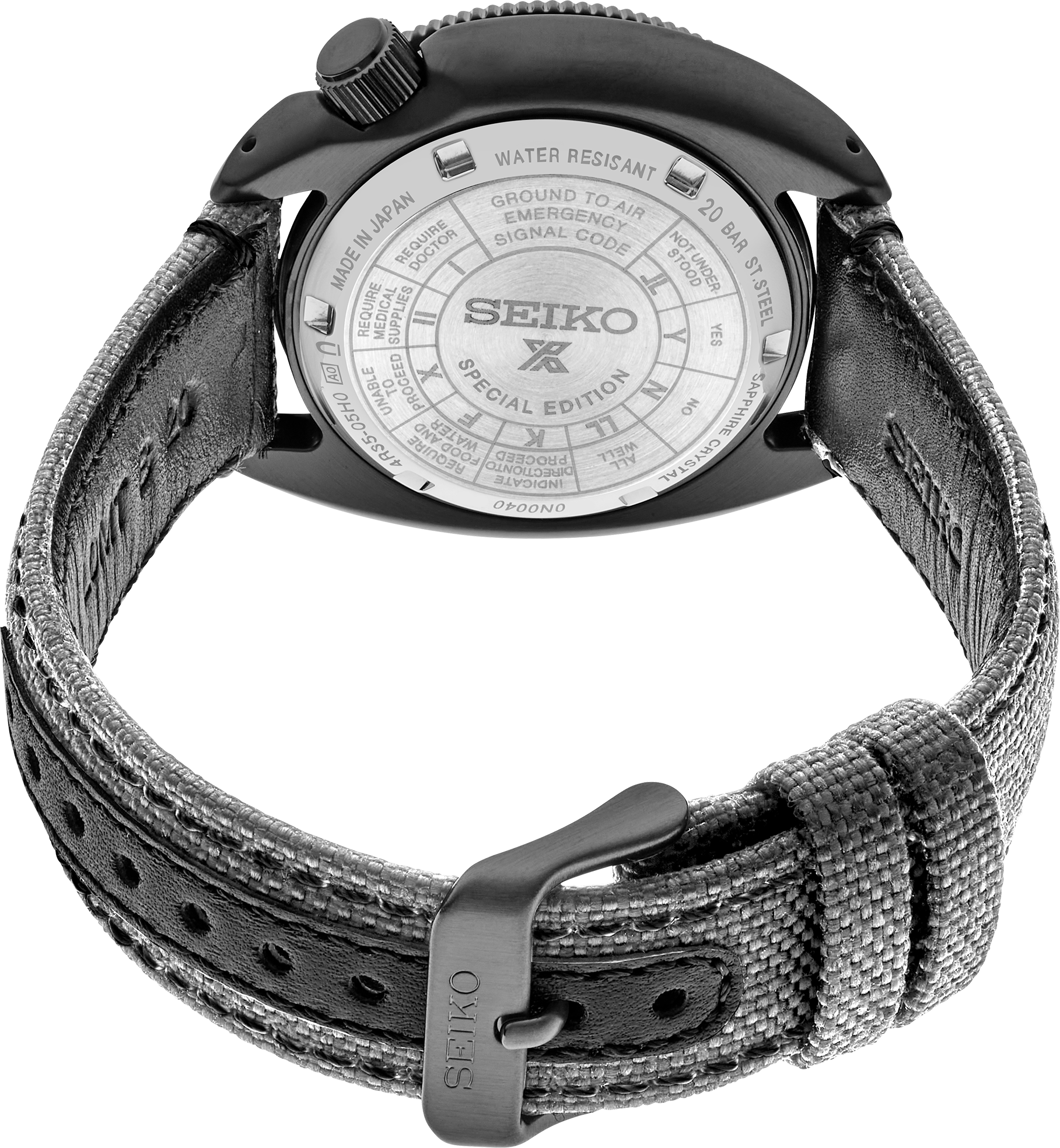 Seiko Prospex Land U.S. Special Edition Gray Textured Dial