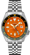 Seiko 5 Sports SKX Sports Style GMT Series Orange Dial