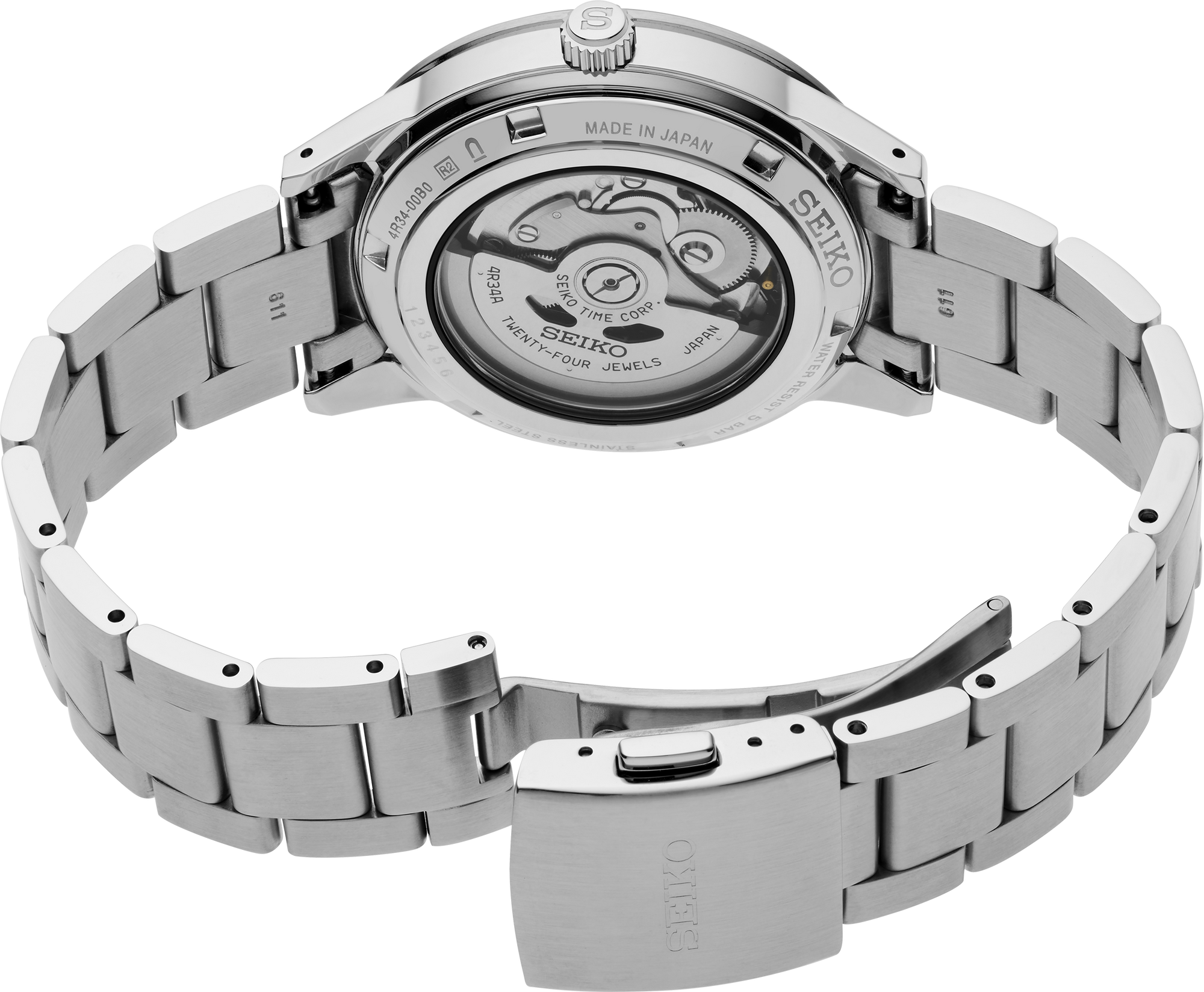 Seiko Presage Style ’60s GMT Warm Blue-Gray dial
