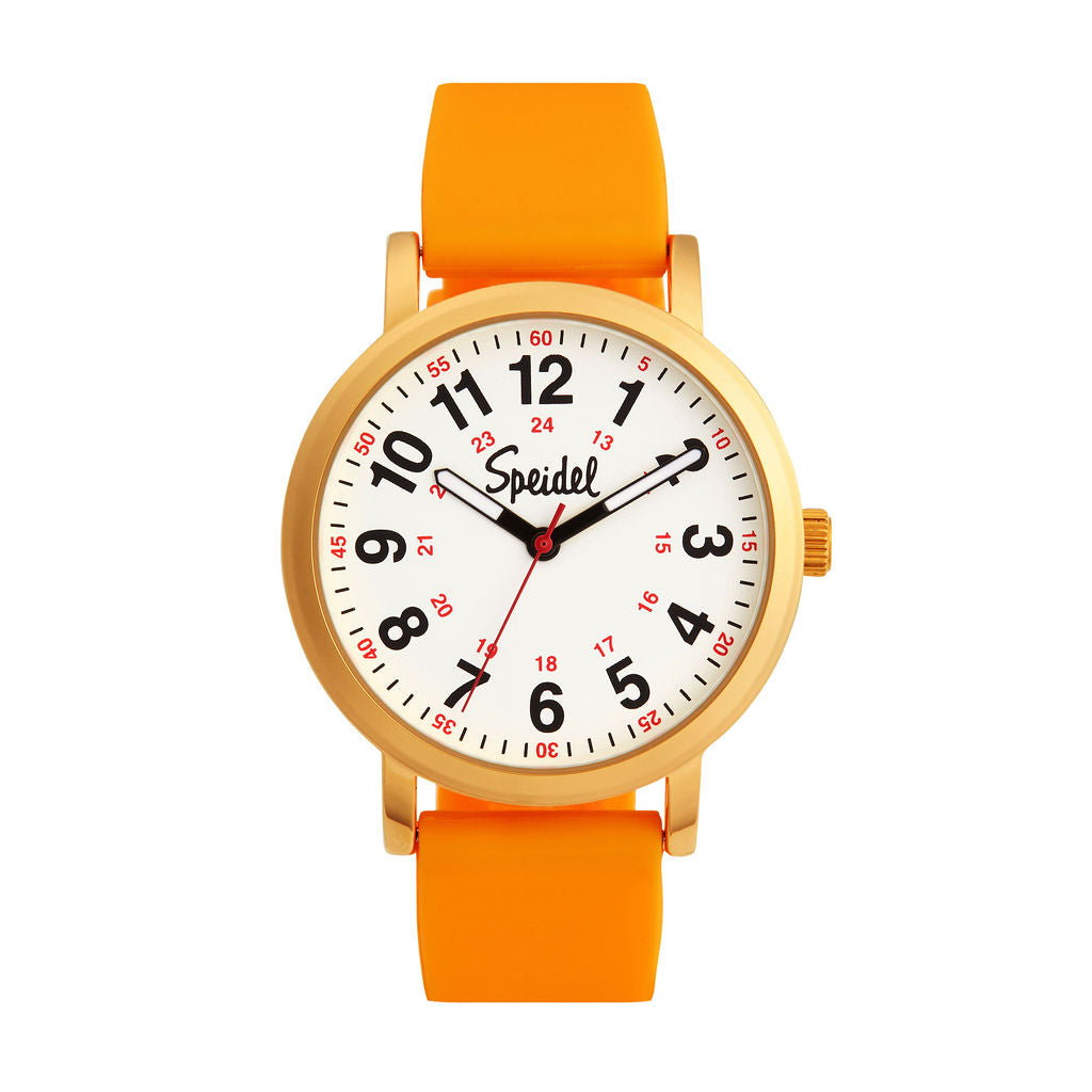 The Original Scrub Watch™ for Medical Professionals & Students with Gold Case
