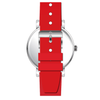 Brilliance Line Red Crystal Heart Watch