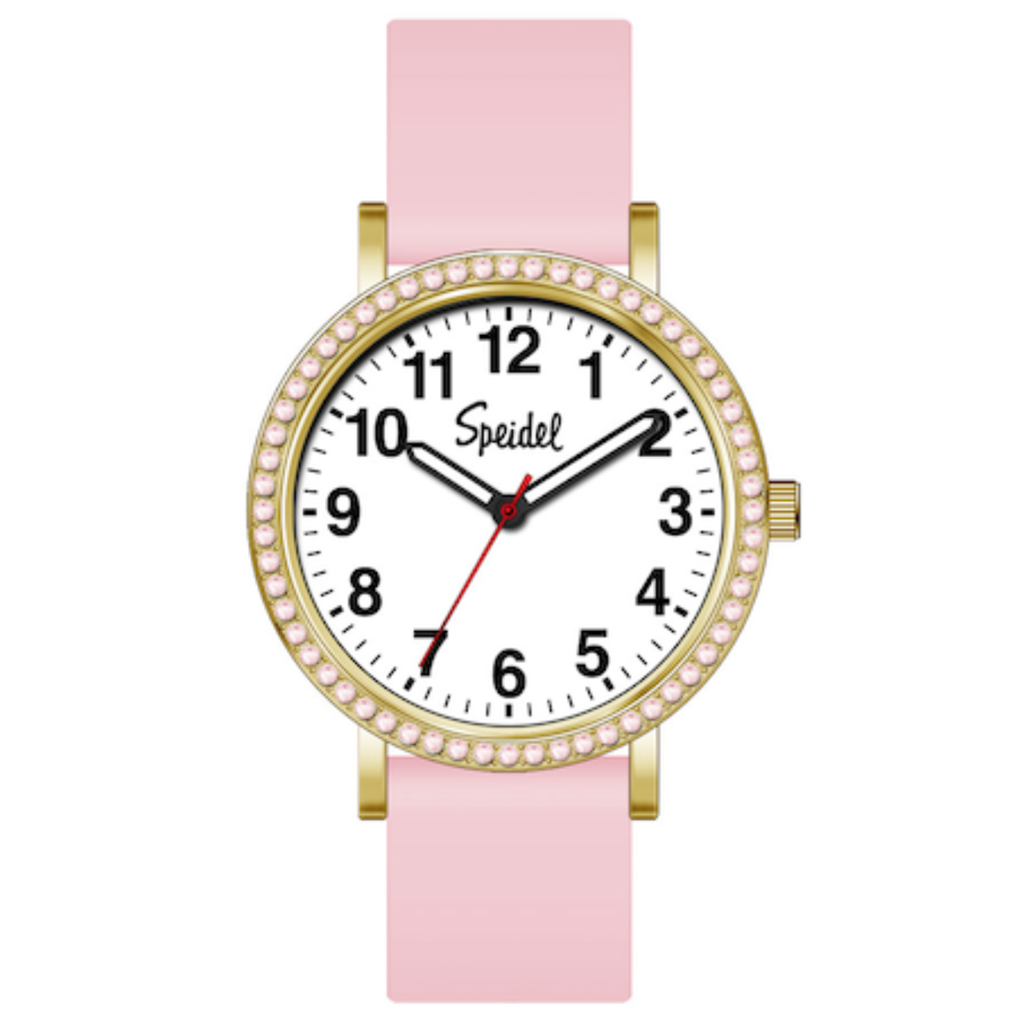 Brilliance Line Pink Crystal Watch
