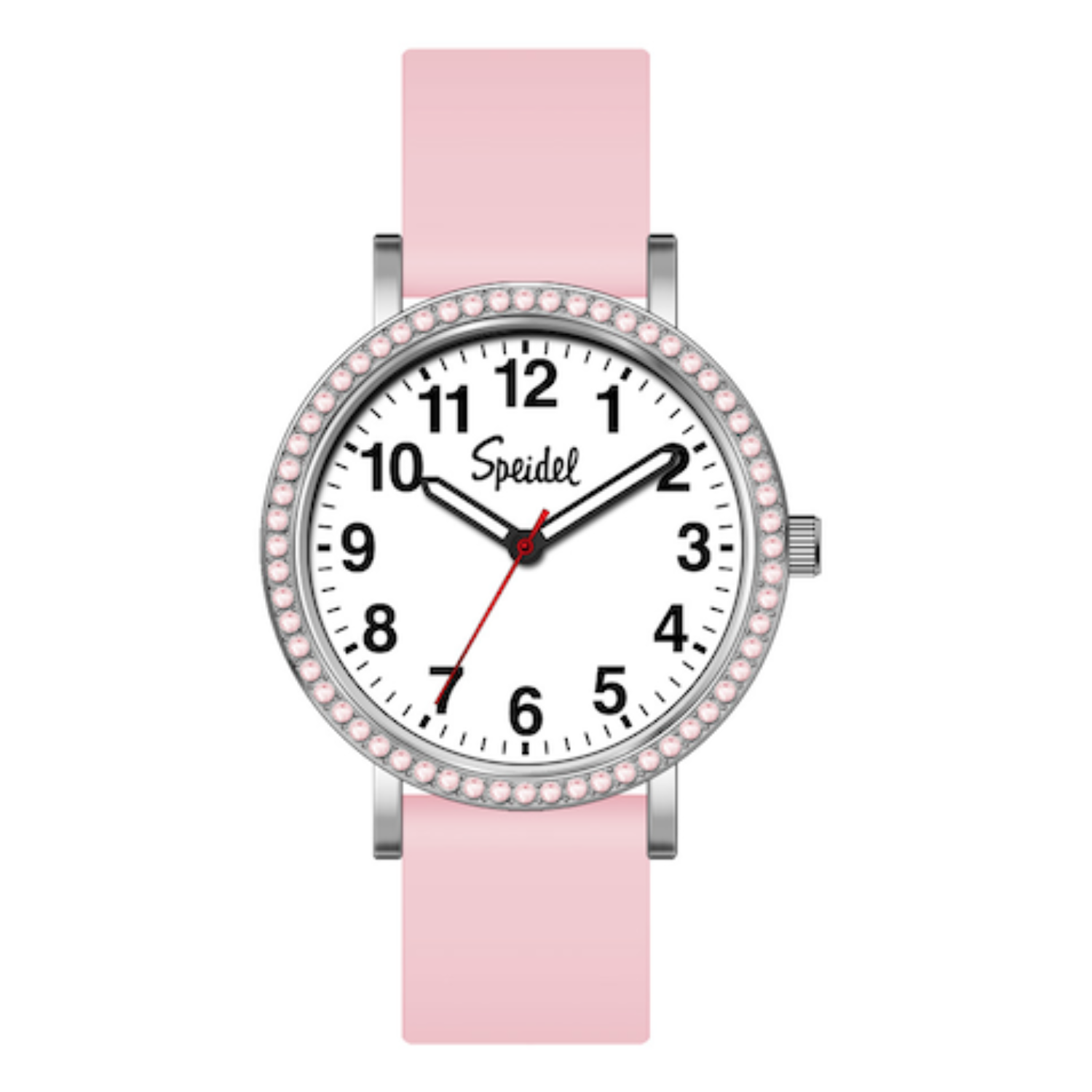 Brilliance Line Pink Crystal Watch